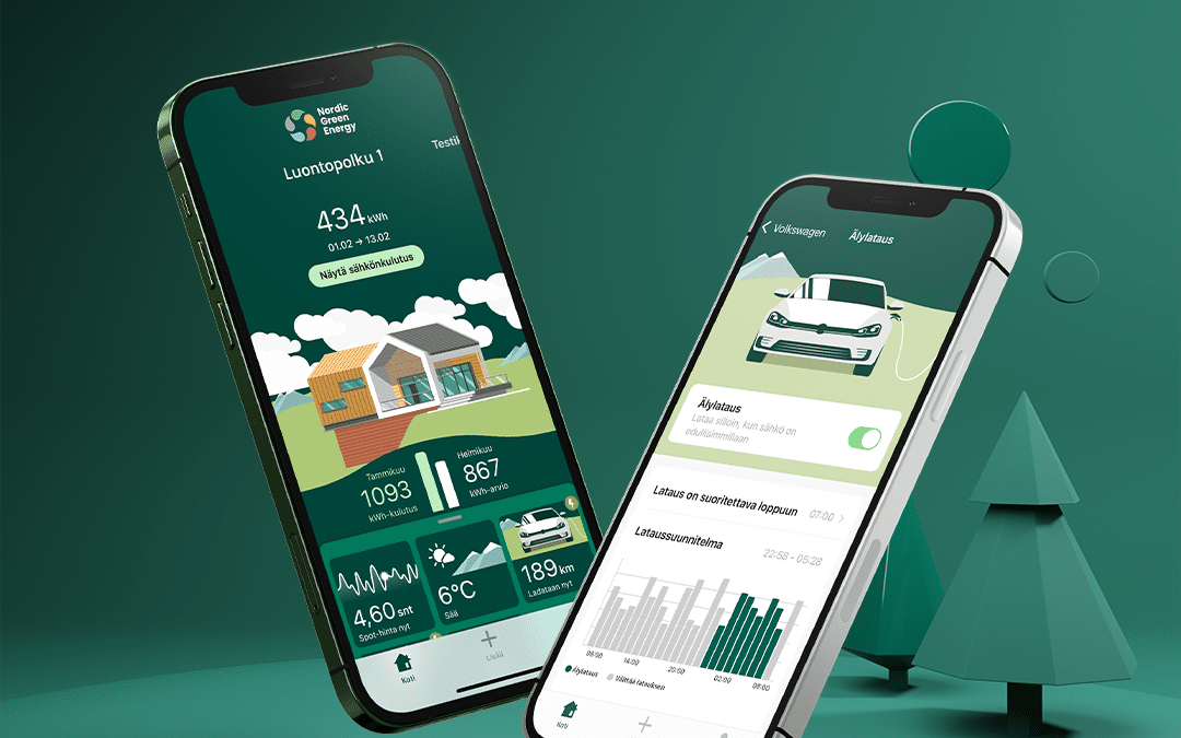 Uudet tilaustasot Nordic Green Energy Suomi -mobiilisovellukseen 1.7.2025